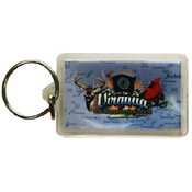 Virginia Keychain Lucite Elements