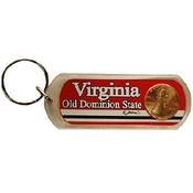 Virginia Keychain Lucky Penny