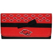 University Of Arkansas Ladies Wallet Mini Logo Wit