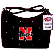 University Of Nebraska Ladies Purse Saddle Mini Bl