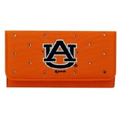 Auburn University Ladies Wallet Mini Saddle Orange