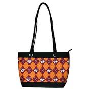 Virginia Tech University Ladies Purse Argyle