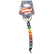 Michigan Keychain Beaded