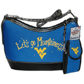 West Virginia University Ladies Purse Saddle