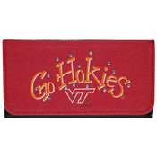 Virginia Tech University Ladies Wallet Saddle