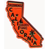 California Magnet 2D 50 State Orange