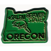 Oregon Magnet 2D 50 State Kelly