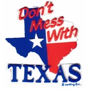 Texas Magnet Pvc " Don't Mess With Texas"