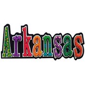 Arkansas Magnet Pvc Festive
