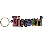 Missouri Keychain Pvc Festive(Case of 72)