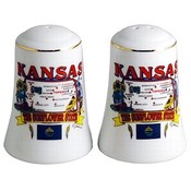 Kansas Salt and Pepper set Set State Map