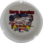 North Carolina Ashtray State Map