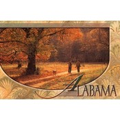 Alabama Postcard Al103 Two Hunters