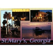 Georgia Postcard  Ga101 St. Marys
