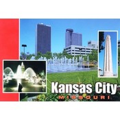 Missouri Postcard (Kc) Kc100 Multi-View