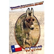 Texas Postcard Tx102 Sightseeing Jackass