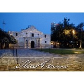 Texas Postcard Tx120 The Alamo
