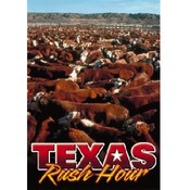 Texas Postcard Tx137 Texas Rush Hour