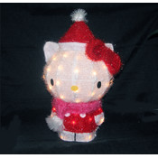 18 Hello Kitty 3D Soft Tinsel Light Up Display (Case of 8)