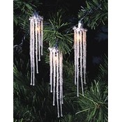 10 Light Beaded Icicle Light Set