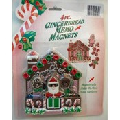 Gingerbread Memo Magnets