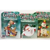 Assorted Christmas Magnetic Thermometers