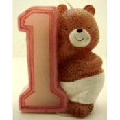 First Birthday Candle