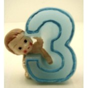 Third Birthday Candle