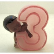 Third Birthday Candle