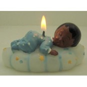 Sleeping Baby Candle