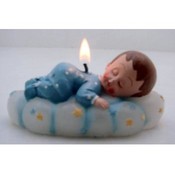 Sleeping Baby Candle