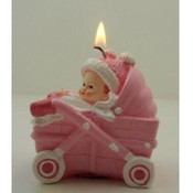 Baby Stroller Candle