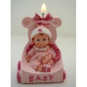 Baby Car Seat Birthday Candle