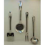 4 Piece Stainless Steel Kitchen Utensil Assortment