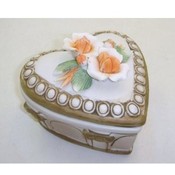 Heart Shaped Ceramic Box