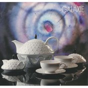 Galaxie White W/ Black Line Porcelain Coffee Set