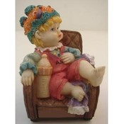 Ceramic Baby in Chair