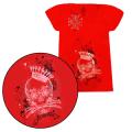 Live the Dream Ladies T-Shirt- Red- M