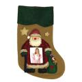 Santa Stocking Photo Holder