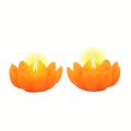 Vanilla Flower Candles (set of 2)