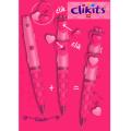 Clickits Pen Set - Heart Shapes