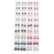 36 Pair of Pearl Earrings on Stand