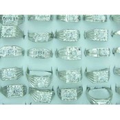 Mens Austrian Crystal Rings