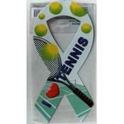 I Love TENNIS Magnetic Rribbons