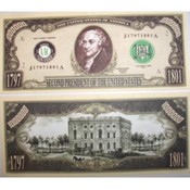 John Adams Million Dollar Bill