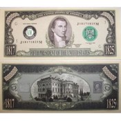 James Monroe Million Dollar Bill