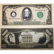 William Henry Harrison Million Dollar Bill