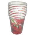 8 Watercolor Lilies Hot/Cold Cups 9 Oz.