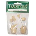 Traditions 2 Pieces Wooden Tulips