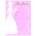 Diamond Bride Fill In the blank Flat Card